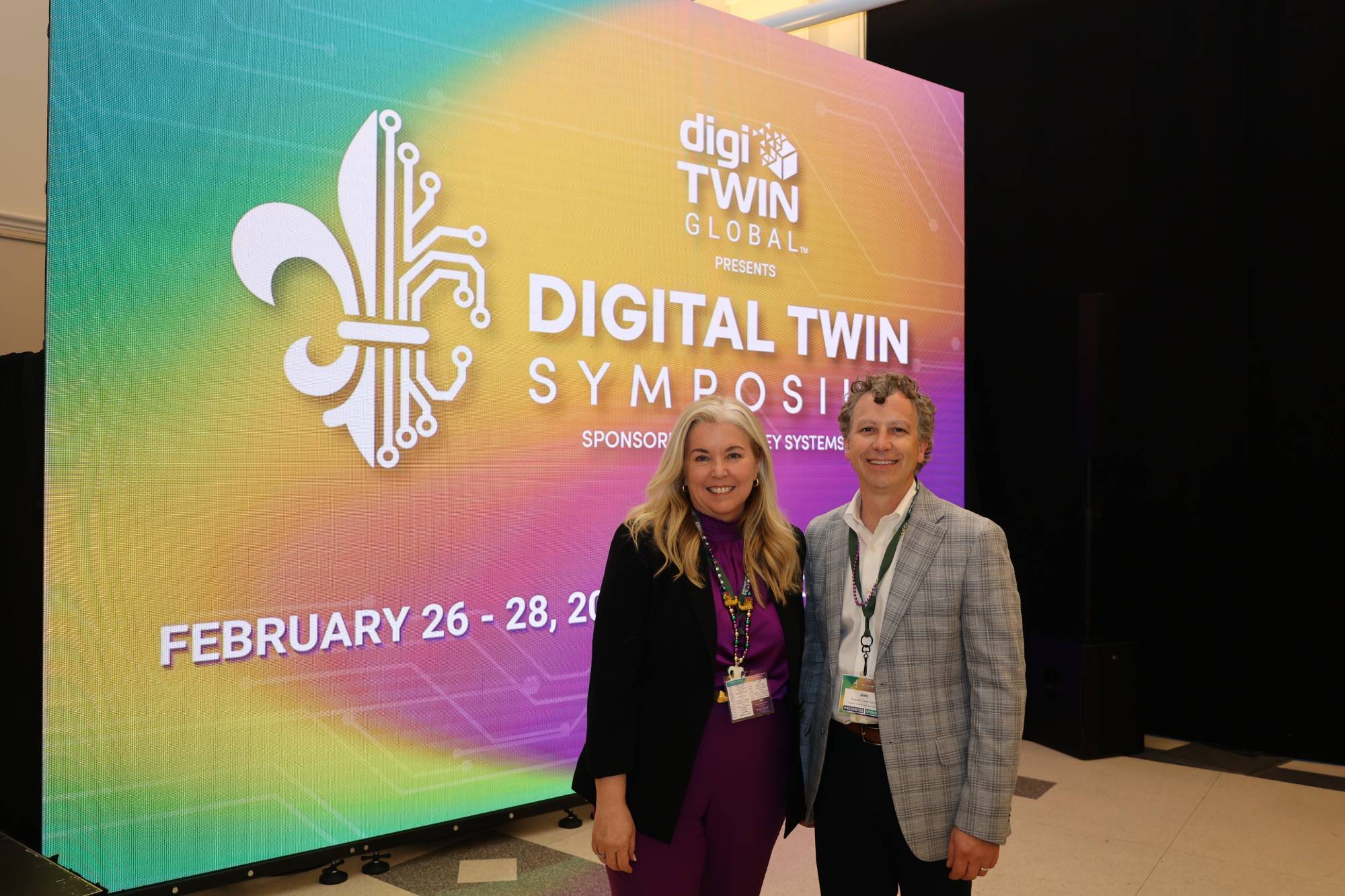 Dean Colvin at the Digital Twin Symposium